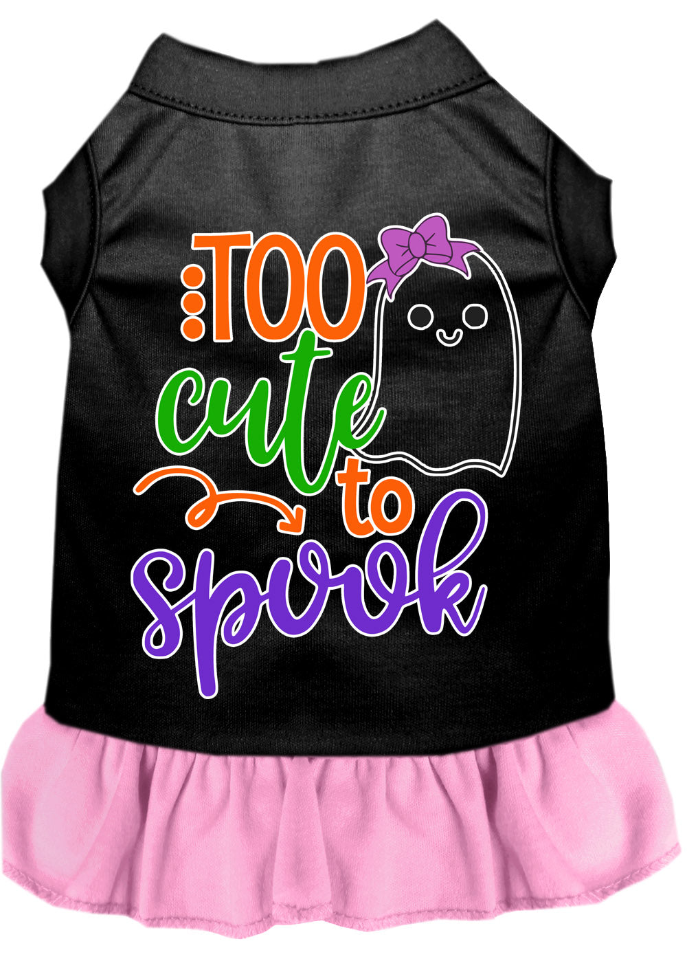 Too Cute to Spook — Girly Ghost Pet Dress