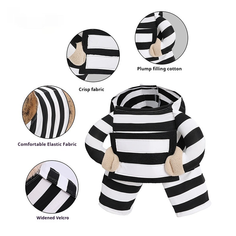 The Striped Mischief — Dog Halloween Costume