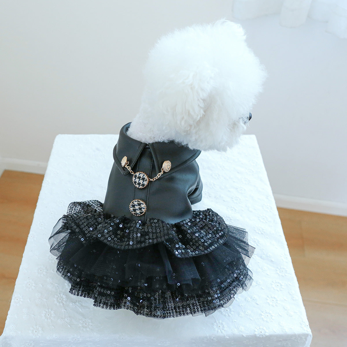 The Rebel Heiress — Sequin Tutu Dog Dress