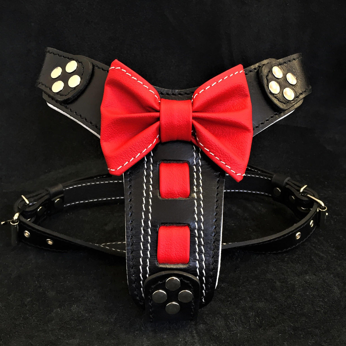 The Proper Gentleman Leather Bowtie Harness