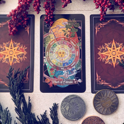 Children of Ostara — Limited Gold Tarot & Book Set