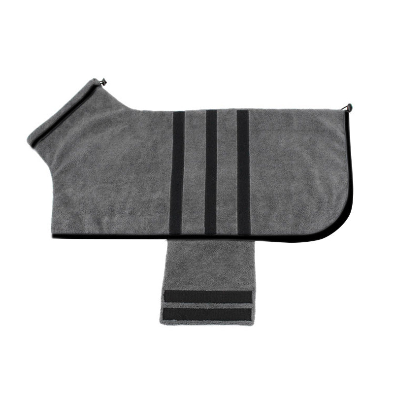 Adjustable Pet Drying Bathrobe