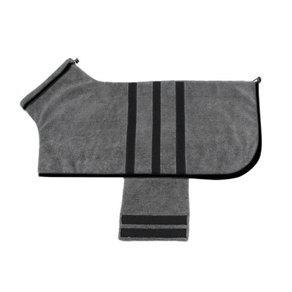 Adjustable Pet Drying Bathrobe