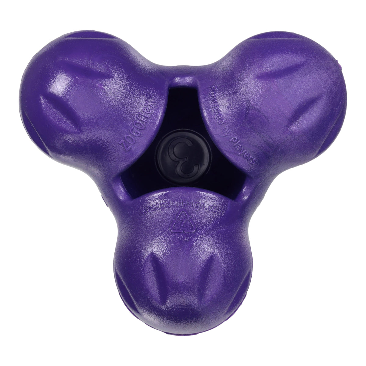 West Paw Tux Treat Toy — Eggplant