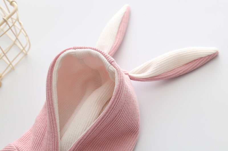 Rabbit Ear Knitted Dog Sweater