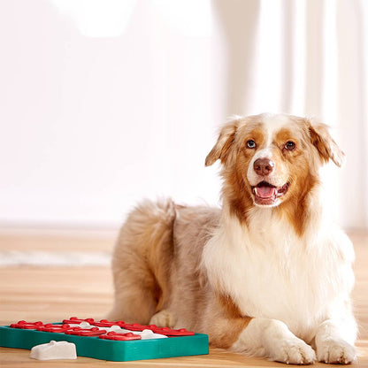 Nina Ottosson Dog Brick Treat Puzzle — Blue