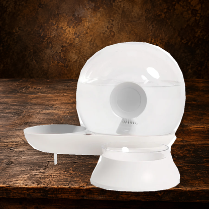 Pet Life Auto-Myst Gravity Waterer & Food Bowl