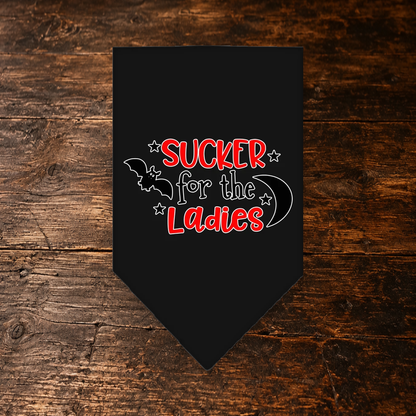Sucker for the Ladies Pet Bandana