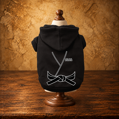 Ninja Costume Pet Hoodie — antique display
