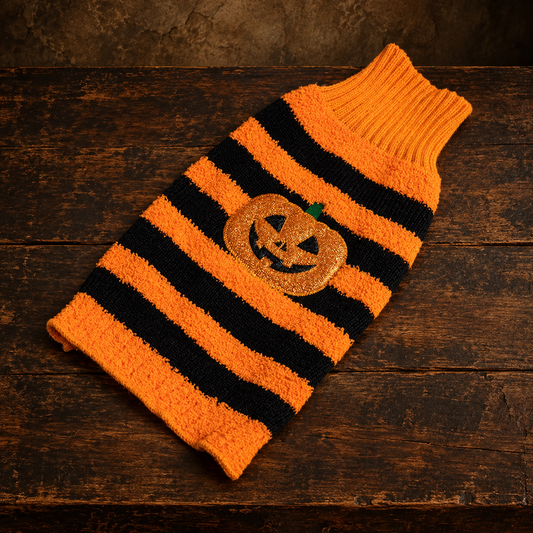 Halloween Dog Sweater — antique display