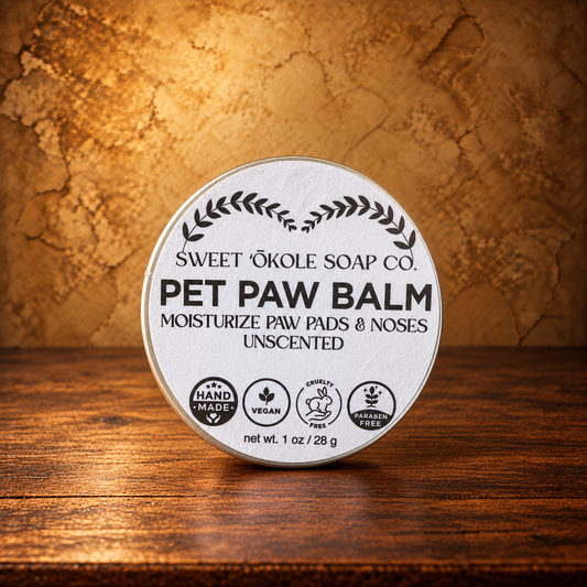 Natural Pet Paw Balm — antique display