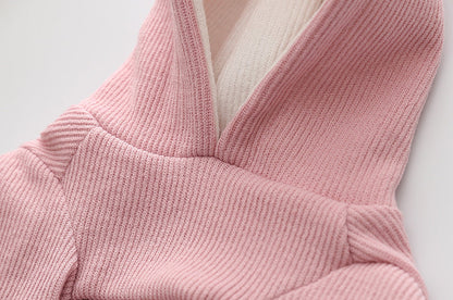Rabbit Ear Knitted Dog Sweater