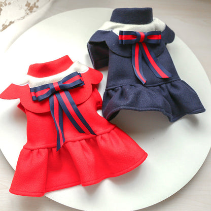 Petcircle British School Uniform Pet Dress