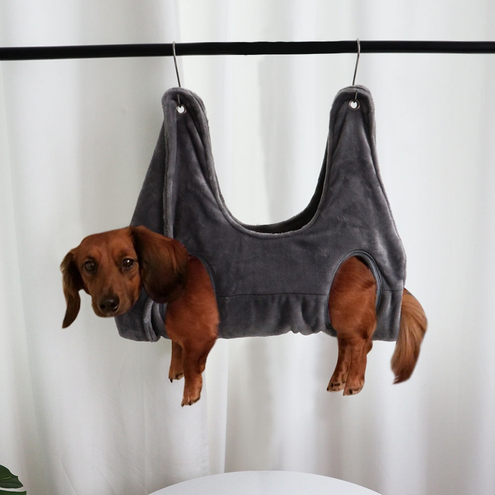 Pet Nail-Trimming Grooming Hammock