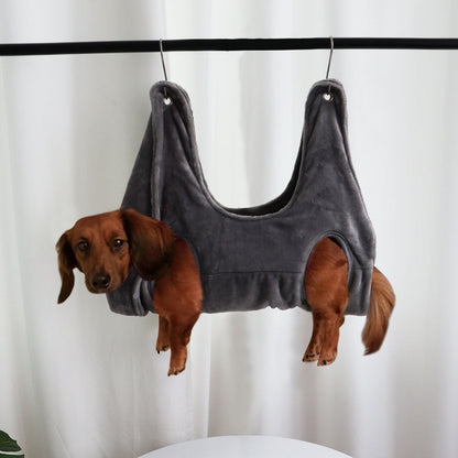 Pet Nail-Trimming Grooming Hammock