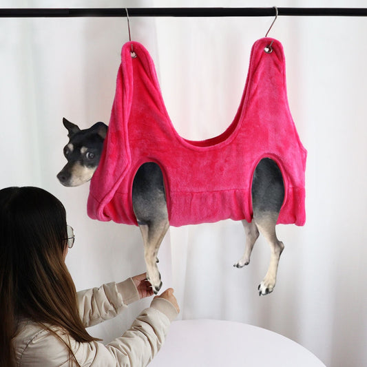 Pet Nail-Trimming Grooming Hammock