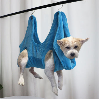 Pet Nail-Trimming Grooming Hammock
