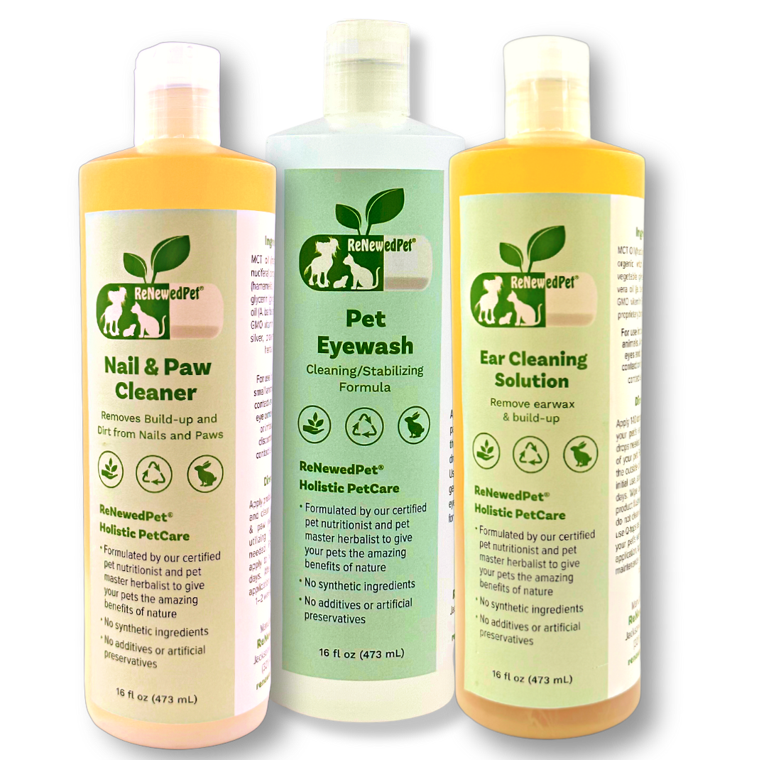 ReNewedPet Ear, Nail & Eyewash Kit