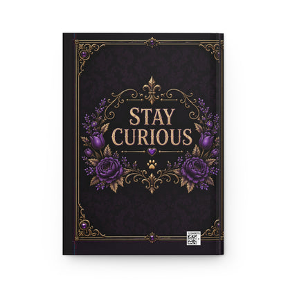 The Widow — Gothic Pug Hardcover Journal