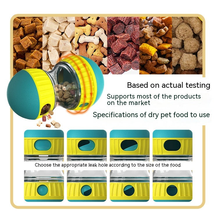 Tumbler Treat-Dispensing Pet Toy