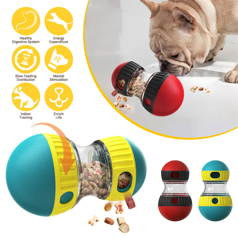Tumbler Treat-Dispensing Pet Toy