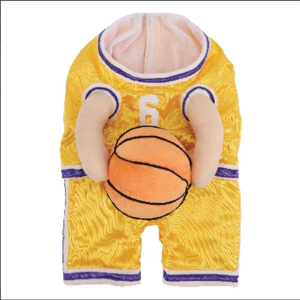 Basketball Dog Costume with Ball