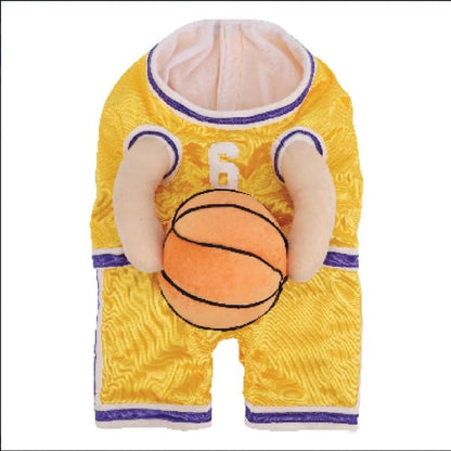 Basketball Dog Costume with Ball