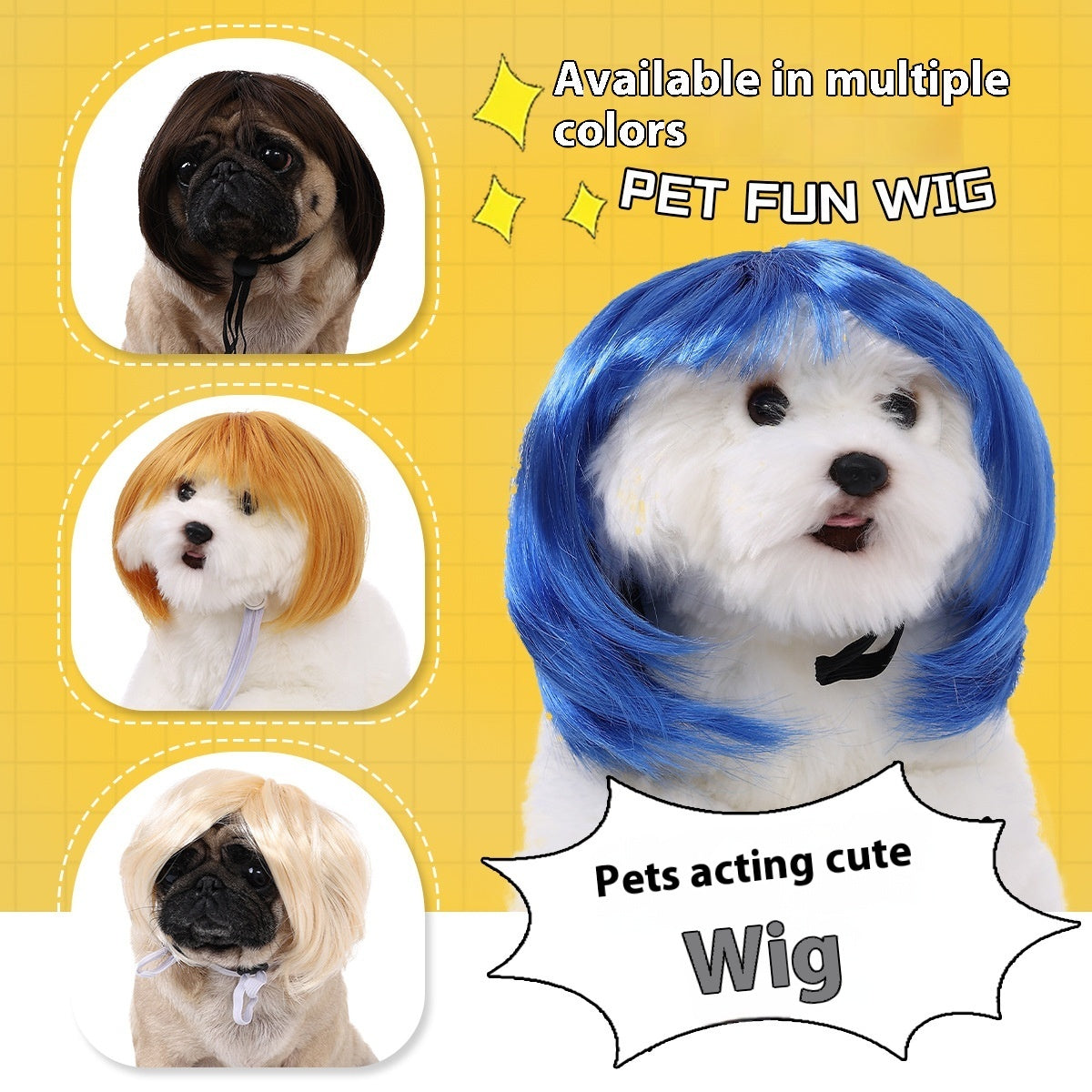 Halloween Pet Wig