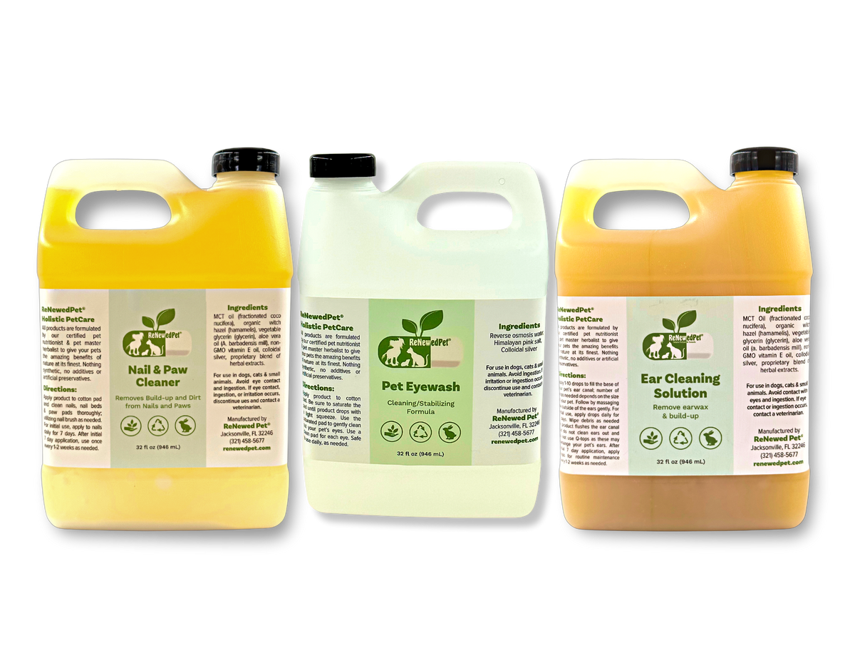 ReNewedPet Ear, Nail & Eyewash Kit