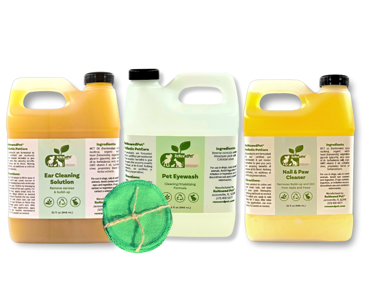 ReNewedPet Ear, Nail & Eyewash Kit