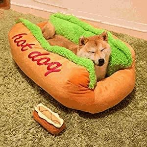 The Frankfurter Fainting Couch — Hot Dog Pet Bed