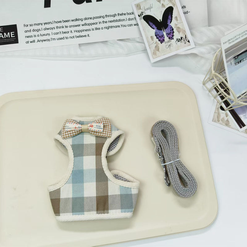 The Everyday Plaid Walking Harness