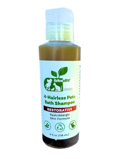 ReNewedPet 4-Hairless Pets Restorative Bath Shampoo