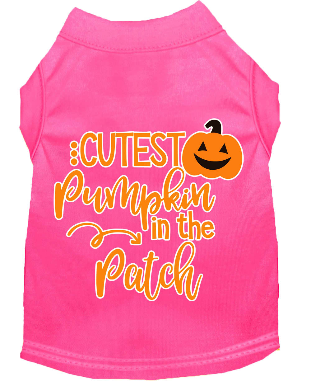 Cutest Pumpkin in the Patch Pet Shirt