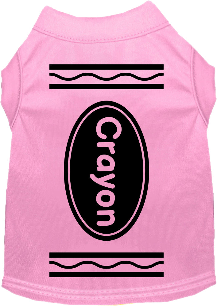 Crayon Costume Pet Shirt
