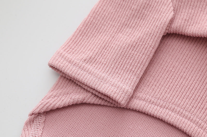 Rabbit Ear Knitted Dog Sweater