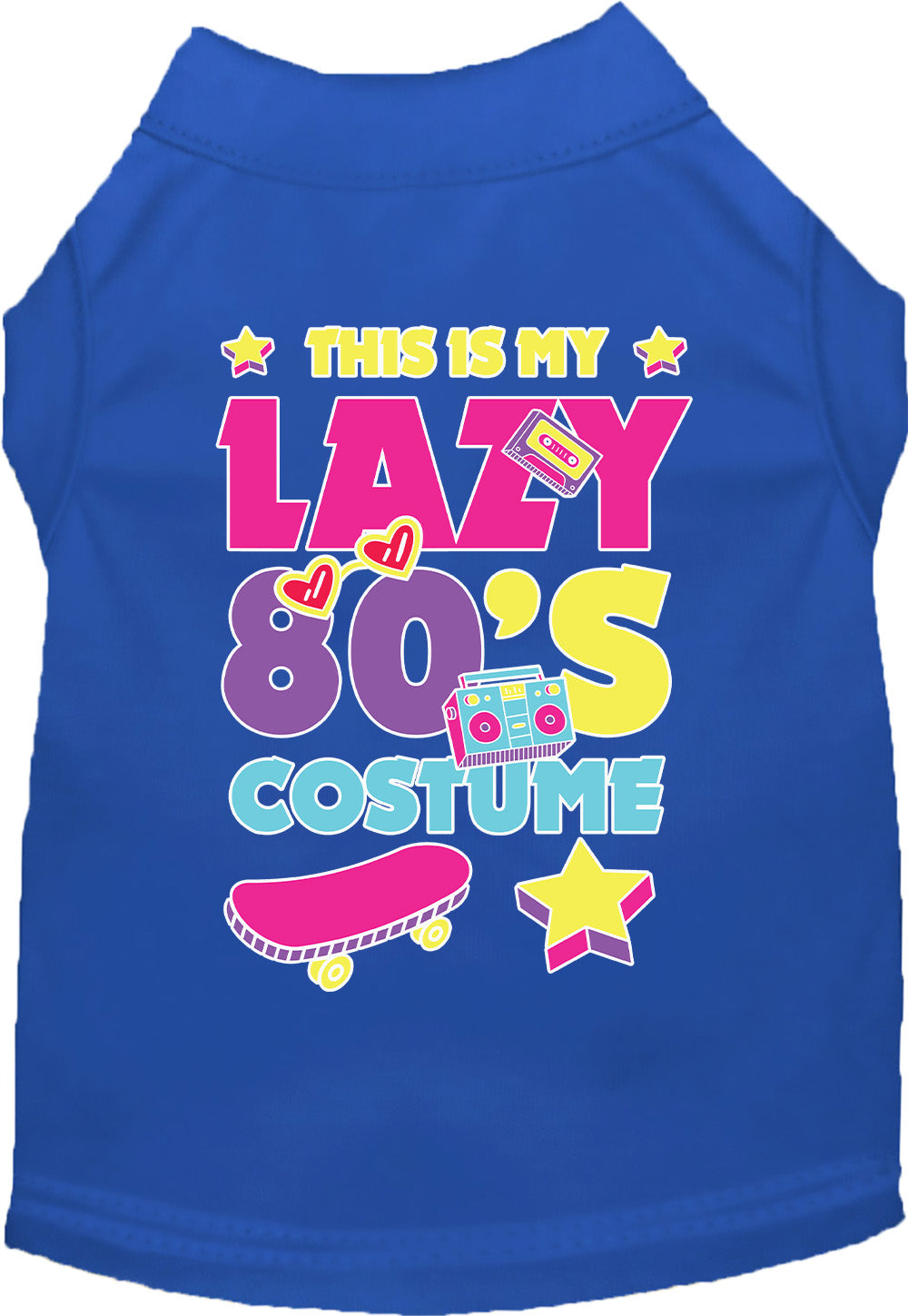 Lazy '80s Costume Pet Shirt