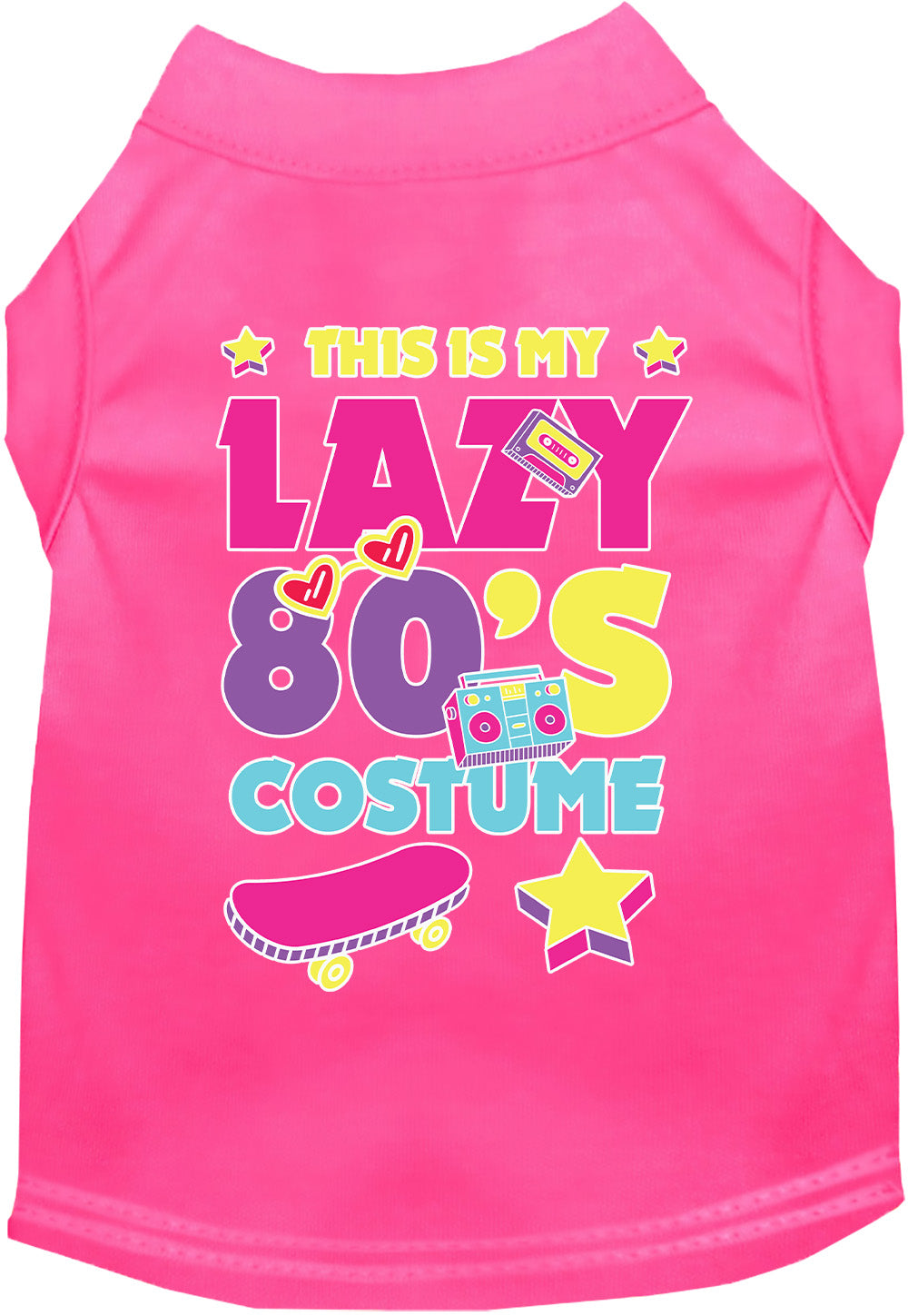 Lazy '80s Costume Pet Shirt