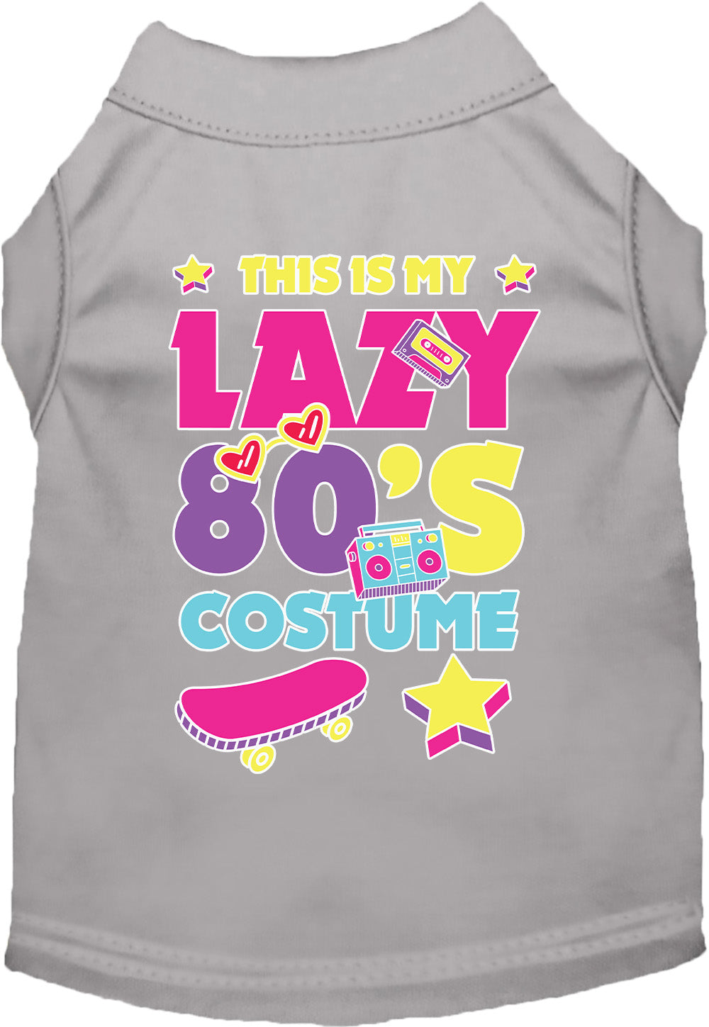 Lazy '80s Costume Pet Shirt