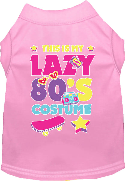 Lazy '80s Costume Pet Shirt