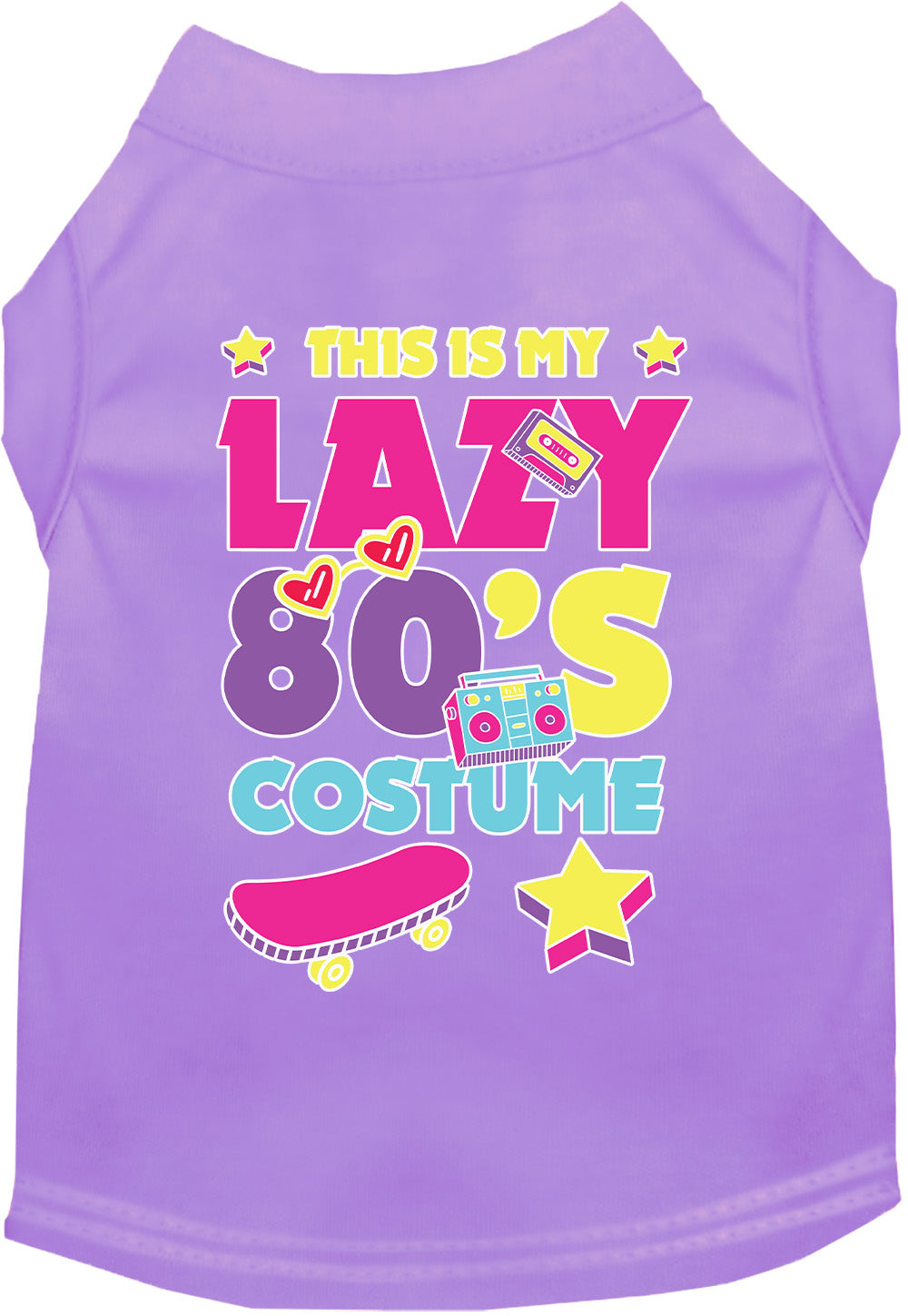 Lazy '80s Costume Pet Shirt