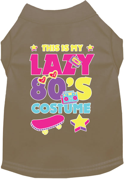 Lazy '80s Costume Pet Shirt