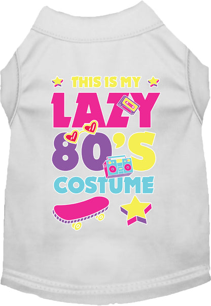 Lazy '80s Costume Pet Shirt