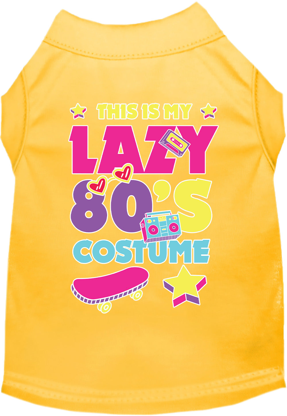 Lazy '80s Costume Pet Shirt