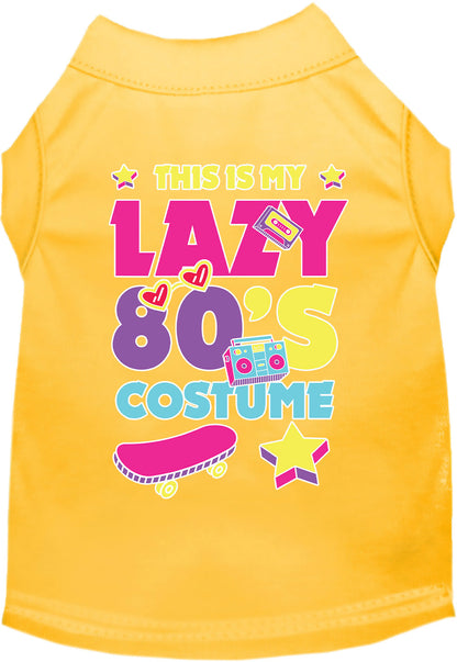 Lazy '80s Costume Pet Shirt