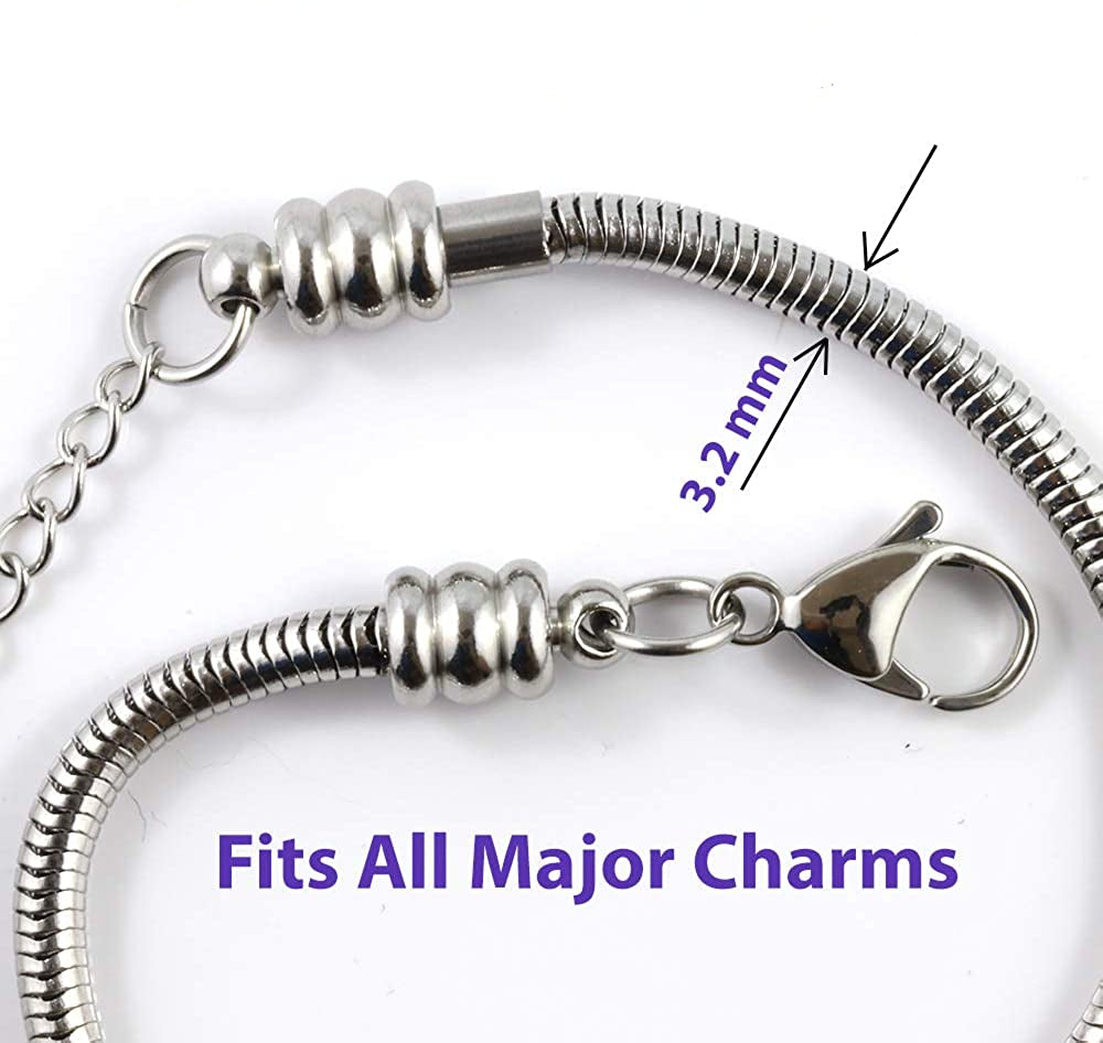 The Pug Devotion Charm Bracelet