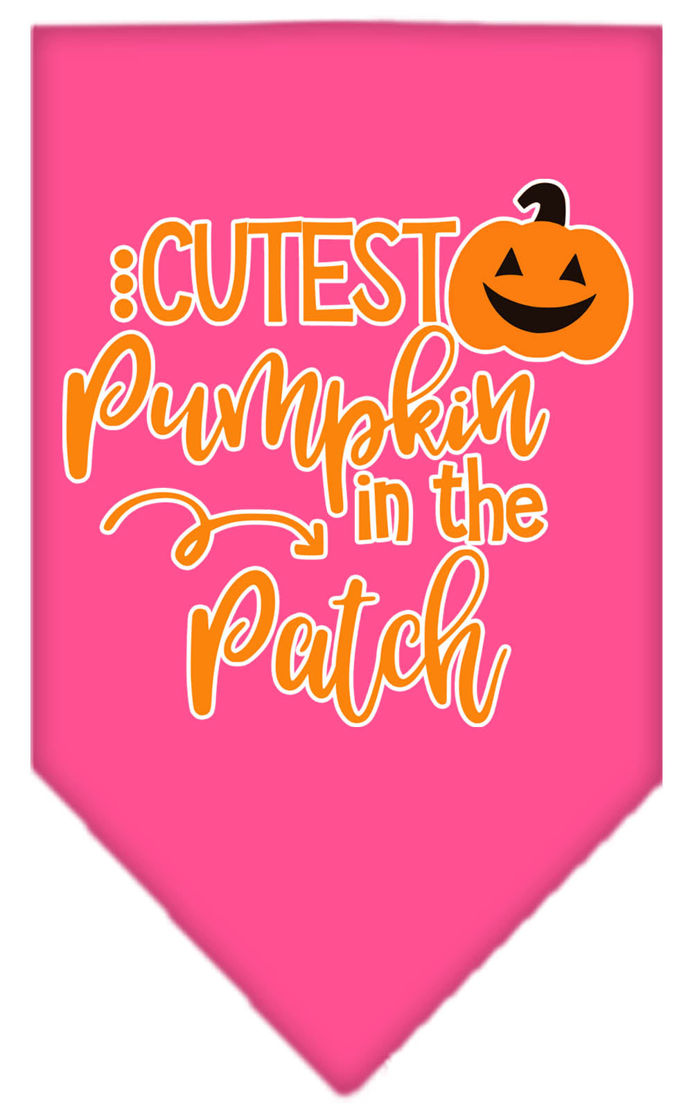 Cutest Pumpkin in the Patch Pet Bandana