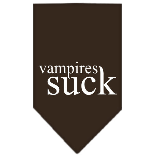 Vampires Suck Pet Bandana