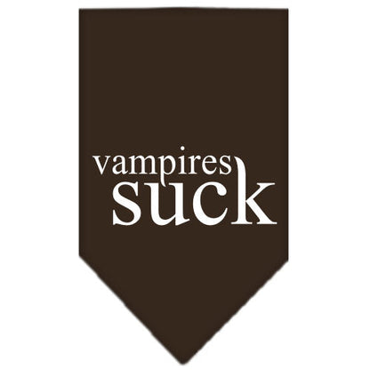 Vampires Suck Pet Bandana