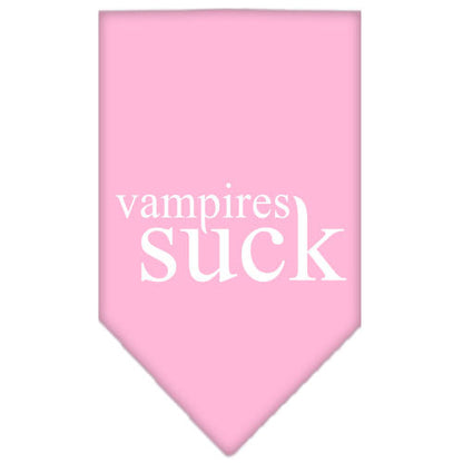 Vampires Suck Pet Bandana